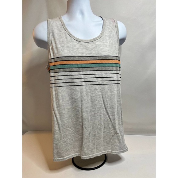 Goodfellow & Co Other - Goodfellow & Co. Men's Gray Tank Top Colored Stripes Size Medium